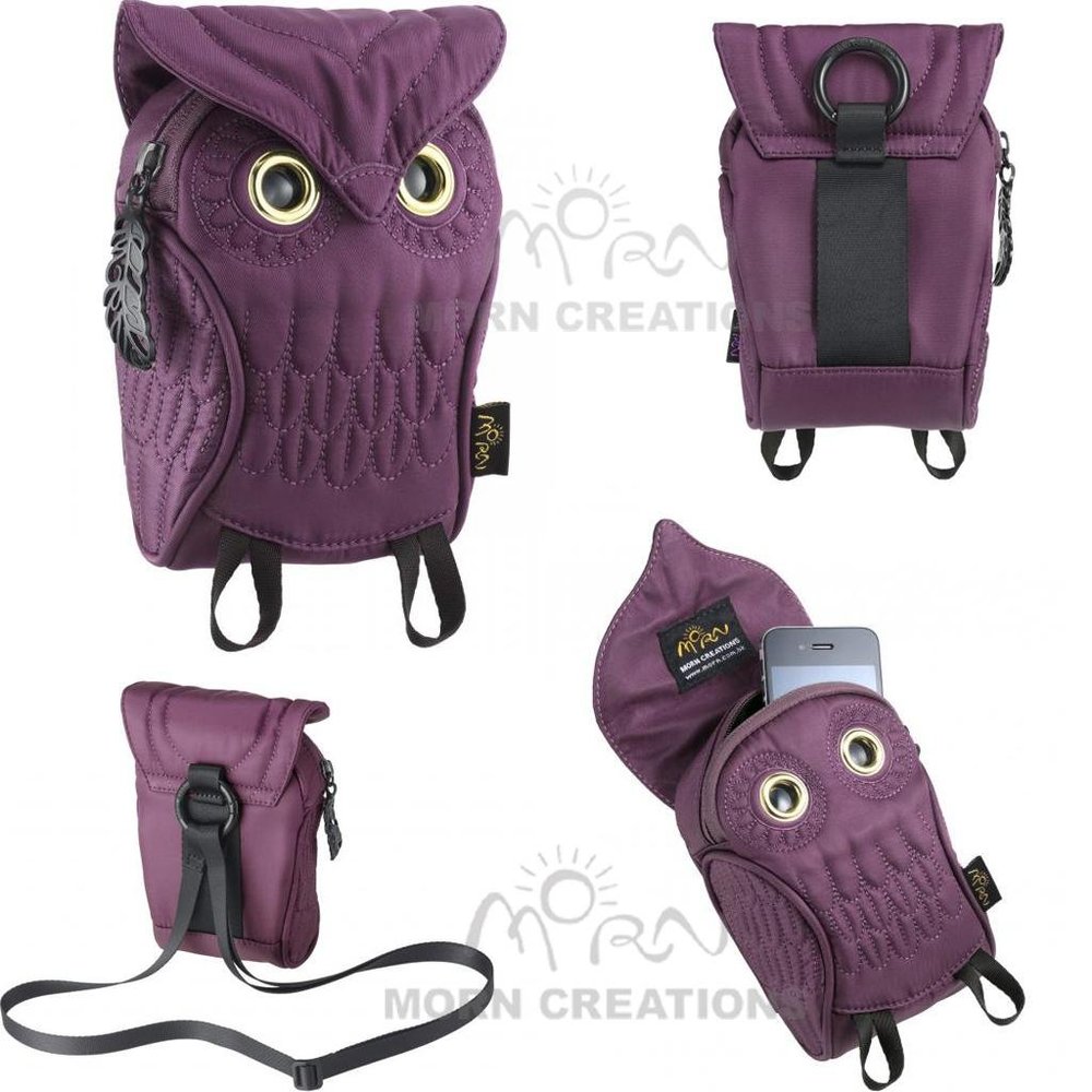 Morn Creations Owl Pouch